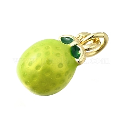 Латунь с эмалевыми подвесками&nbsp;KK-Q066-01K-G