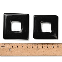 Природные обсидиана большие кулоны&nbsp;G-Z097-03