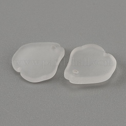 Матовые стеклянные подвески&nbsp;GLAA-WH0033-18