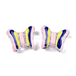 Прозрачные бусины из акриловой эмали&nbsp;TACR-G040-05B