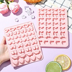 2 шт. силиконовые Молды в виде банта&nbsp;ST-CJ0043-006