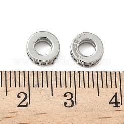 Perline zirconi micro pave  in ottone&nbsp;KK-S350-06P