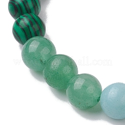 Ojo de tigre natural redondo de 8 mm&nbsp;BJEW-JB10624-01