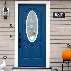 3 шт. акриловые указатели выхода для общественных мест&nbsp;AJEW-FH0006-98