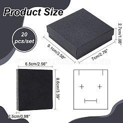 Подарочные коробки для украшений из текстурной бумаги&nbsp;OBOX-NB0001-10D-02