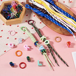 Décorations pendantes de corde de nylon&nbsp;DIY-TA0015-61B
