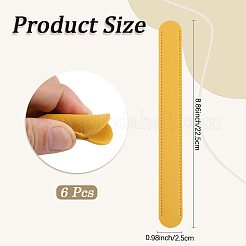 6 шт. подкладка для ремня сумки из искусственной кожи&nbsp;PURS-CL0001-29B