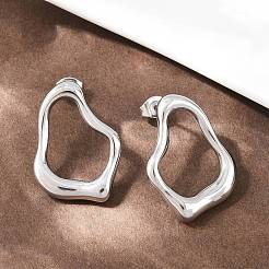 Серьги-гвоздики из нержавеющей стали 304&nbsp;EJEW-G457-01P