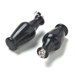 Подвески из натуральных и синтетических смешанных драгоценных камней 3d&nbsp;G-K385-10P