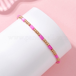 6 Stück 6 Farben Boho-Armband-Sets aus gefärbten&nbsp;BJEW-MZ00341