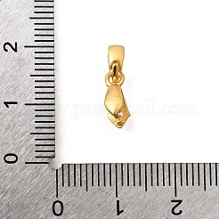 Ottone micro pavimentare cubi di zirconi di ghiaccio pick pizzico bails&nbsp;KK-G600-24G-03