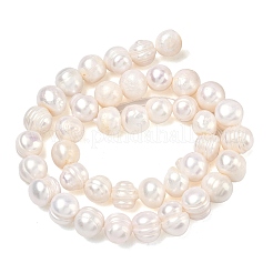 Нити из натурального культивированного пресноводного жемчуга&nbsp;PEAR-L034-12G