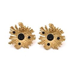 Серьги-гвоздики из нержавеющей стали 304 для женщин&nbsp;LS-EJEW-K306-31G