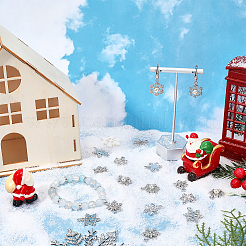 36шт 6 стиля подвески из сплава со стразами&nbsp;FIND-SC0020-06