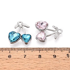 Подвески из сплава и страза&nbsp;PALLOY-T092-24P