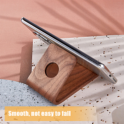 Supports de téléphone portable en bois&nbsp;DJEW-WH0039-26