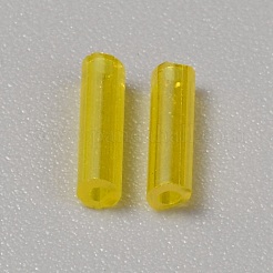 300 Stück transparente runde Signalhornperlen aus Glas&nbsp;GLAA-WH0015-74L