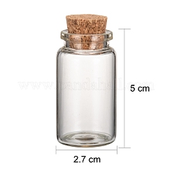 Стеклянные бутылки стеклянные фляги&nbsp;X-AJEW-H004-4