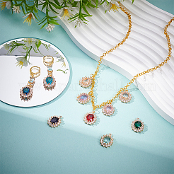 10 шт. подвески из цинкового сплава 10 цветов&nbsp;FIND-UN0009-92