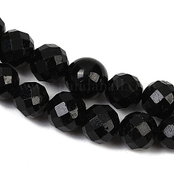 Натуральный черный турмалин бисер нитей&nbsp;LS-G-G927-46