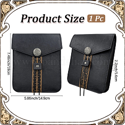 Mittelalterliche Gürteltaschen aus PU-Leder&nbsp;AJEW-WH20070-053B