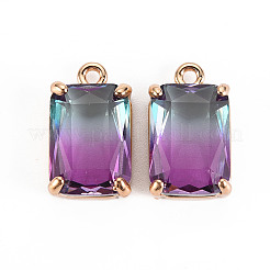 Стеклянные подвески градиентного цвета&nbsp;LS-GLAA-S193-008-A08