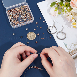 15 стиль стойка покрытие латунные распорные бусины&nbsp;KK-PH0013-46