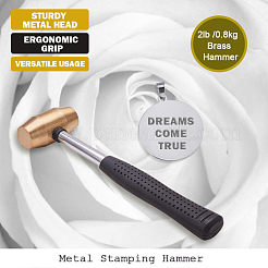 Латунные молотки&nbsp;TOOL-WH0072-02