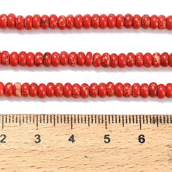 Синтетические имперские нитки из бисера яшмы&nbsp;G-Z110-B04-2x4mm-05