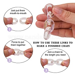 Прозрачные акриловые связывая кольца&nbsp;PACR-R246-061B