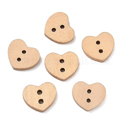 Прекрасный 2-луночное основные пришивания пуговиц в форме сердца&nbsp;NNA0Z9E