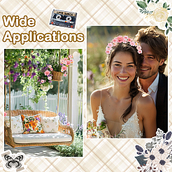 3 сумка 3 стиля тканевый цветок&nbsp;DIY-SP0005-72A