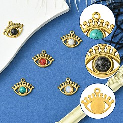 5 шт. 5 стиля натуральная бирюза и хаулит&nbsp;STAS-YW0002-52