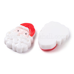 Weihnachtsdekoration Motiv opake Harz Decoden Cabochons&nbsp;RESI-Z026-01K