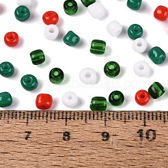 Perline di semi di vetro opache e trasparenti&nbsp;SEED-Q041-06C