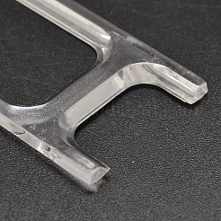 Прямоугольник органические стекла ювелирных браслет дисплеи&nbsp;LS-X-BDIS-L001-05