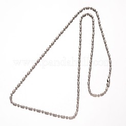 Не тускнеющие шариковые цепочки из нержавеющей стали 304&nbsp;LS-NJEW-O066-21