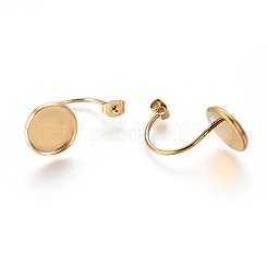 Placcatura ionica (ip) 304 dadi auricolari in acciaio inossidabile&nbsp;STAS-F232-05B-G