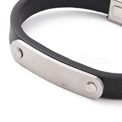 Pulsera de cordón de microfibra&nbsp;BJEW-P275-17P