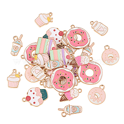 40шт 8 стиля подвески из сплава с эмалью&nbsp;ENAM-CJ0001-85