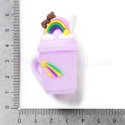 Большие подвески из непрозрачного пластика из ПВХ&nbsp;LS-X-KY-D022-05C