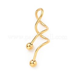Bilanciere a spirale in acciaio inossidabile 316&nbsp;AJEW-G042-02G