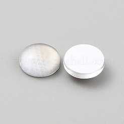 Cabochons en verre sur le thème du ballon de sport&nbsp;GLAA-WH0042-51C