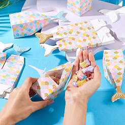 12шт 2 цвета бумажные коробки конфет&nbsp;CON-TA0001-16