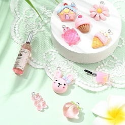 10шт 10 стиля подвески из смолы&nbsp;RESI-YW0003-31