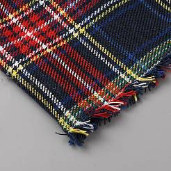 Tessuto in cotone con motivo scozzese&nbsp;DIY-WH0759-35A-01
