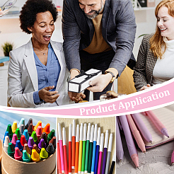 Складные упаковочные коробки из бумаги с цветочным принтом&nbsp;CON-WH0089-151A