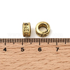 Gestellplattierung aus Legierungsperlen im tibetischen Stil&nbsp;TIBE-WH0007-01AG