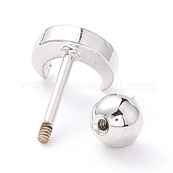 Mond Emaille Ohrstecker&nbsp;LS-EJEW-A065-12P