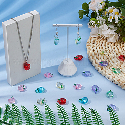 40шт прозрачные акриловые подвески&nbsp;OACR-DC0001-50